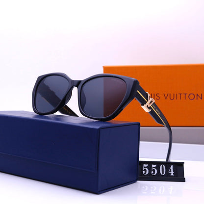 2026 Fashion HD Metal Logo Frame Sunglasses