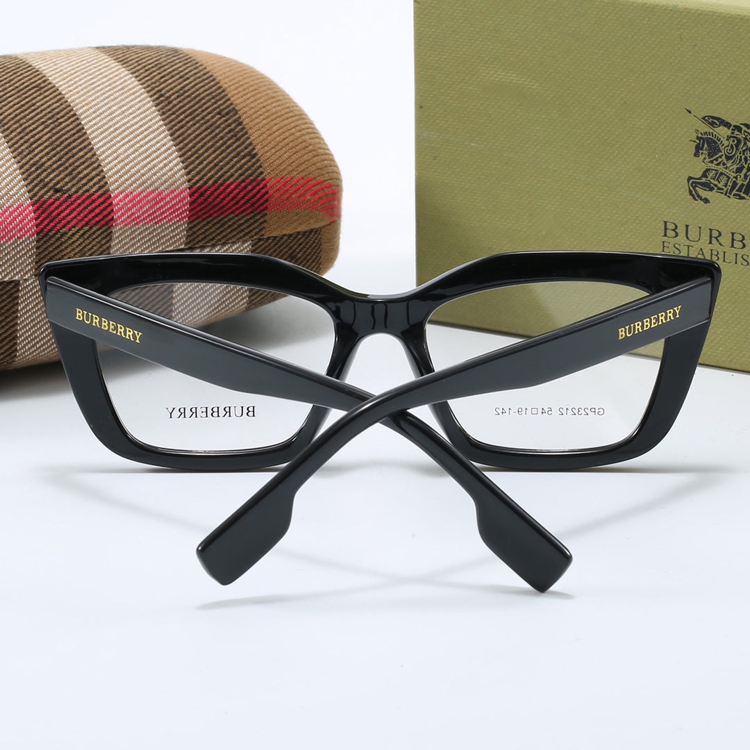 2026 Fashionable Cat Eye Check Glasses