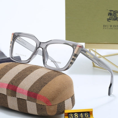 2026 Fashionable Cat Eye Check Glasses