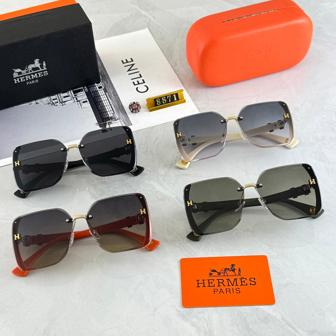 2026 Fashion Sparkling Diamond Frame Sunglasses
