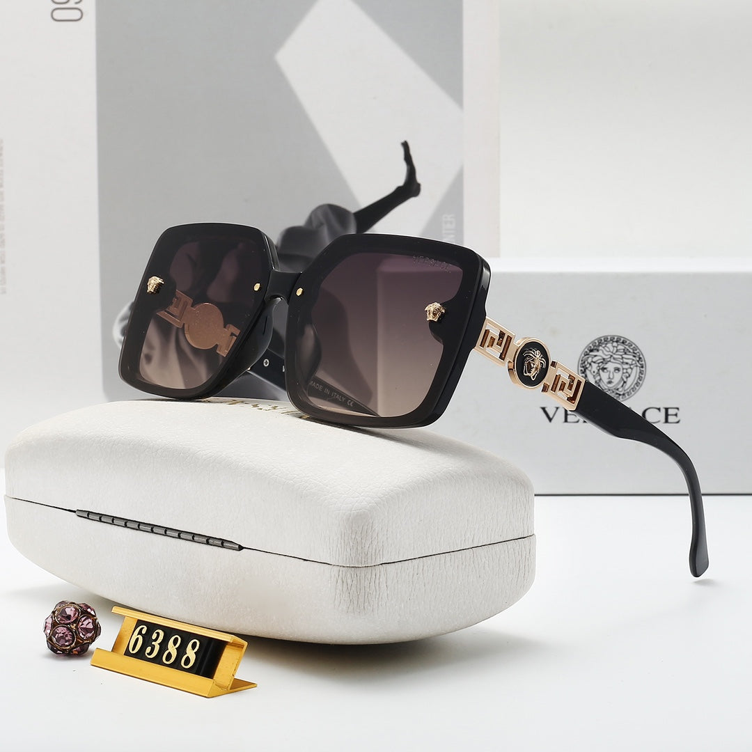 2026 Unisex Retro Fashion Versatile Large Frame Sunglasses