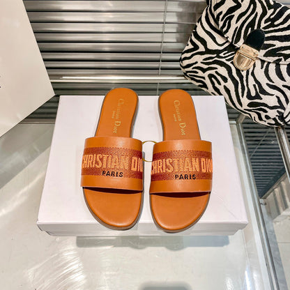 Solid Colors Calfskin and Slippers
