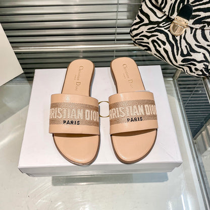 Solid Colors Calfskin and Slippers
