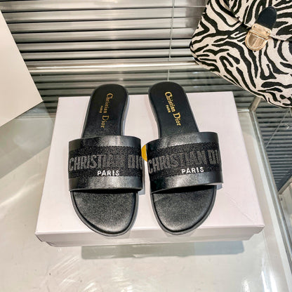 Solid Colors Calfskin and Slippers