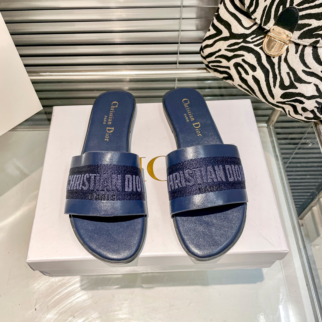 Solid Colors Calfskin and Slippers