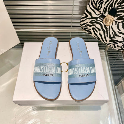 Solid Colors Calfskin and Slippers