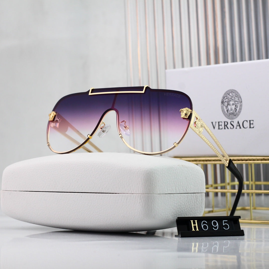 2026 Retro Watermark Pattern Sunglasses