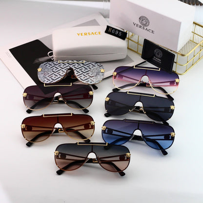 2026 Retro Watermark Pattern Sunglasses
