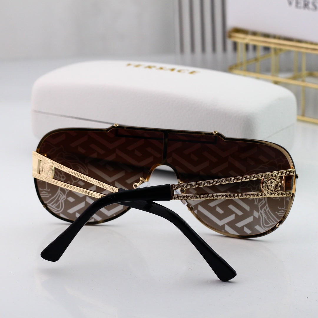 2026 Retro Watermark Pattern Sunglasses