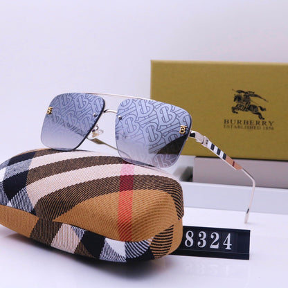 2026 New Neutral Metal Watermark Sunglasses