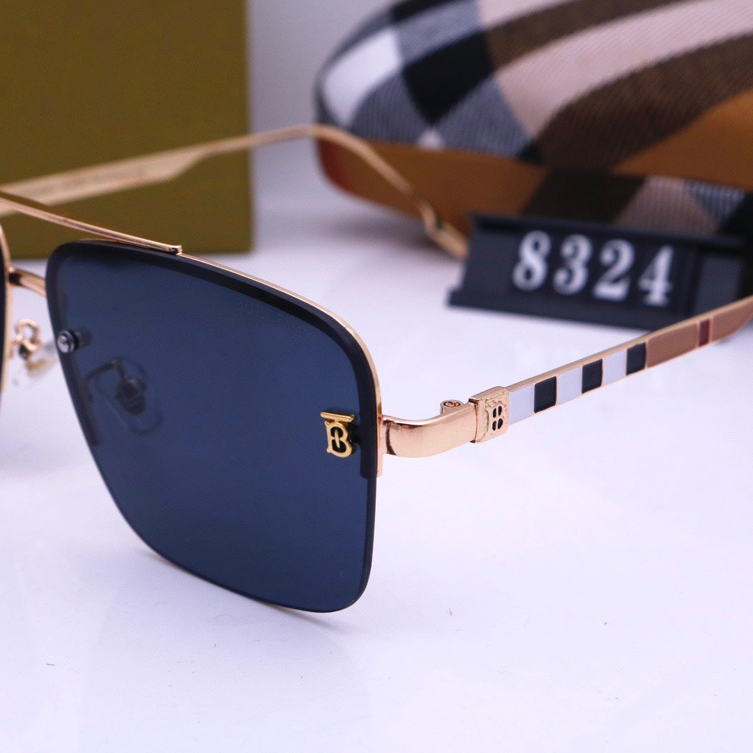2026 New Neutral Metal Watermark Sunglasses
