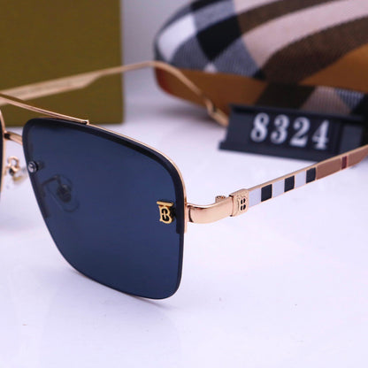 2026 New Neutral Metal Watermark Sunglasses
