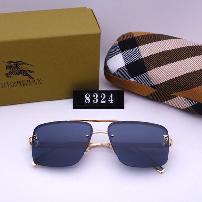 2026 New Neutral Metal Watermark Sunglasses