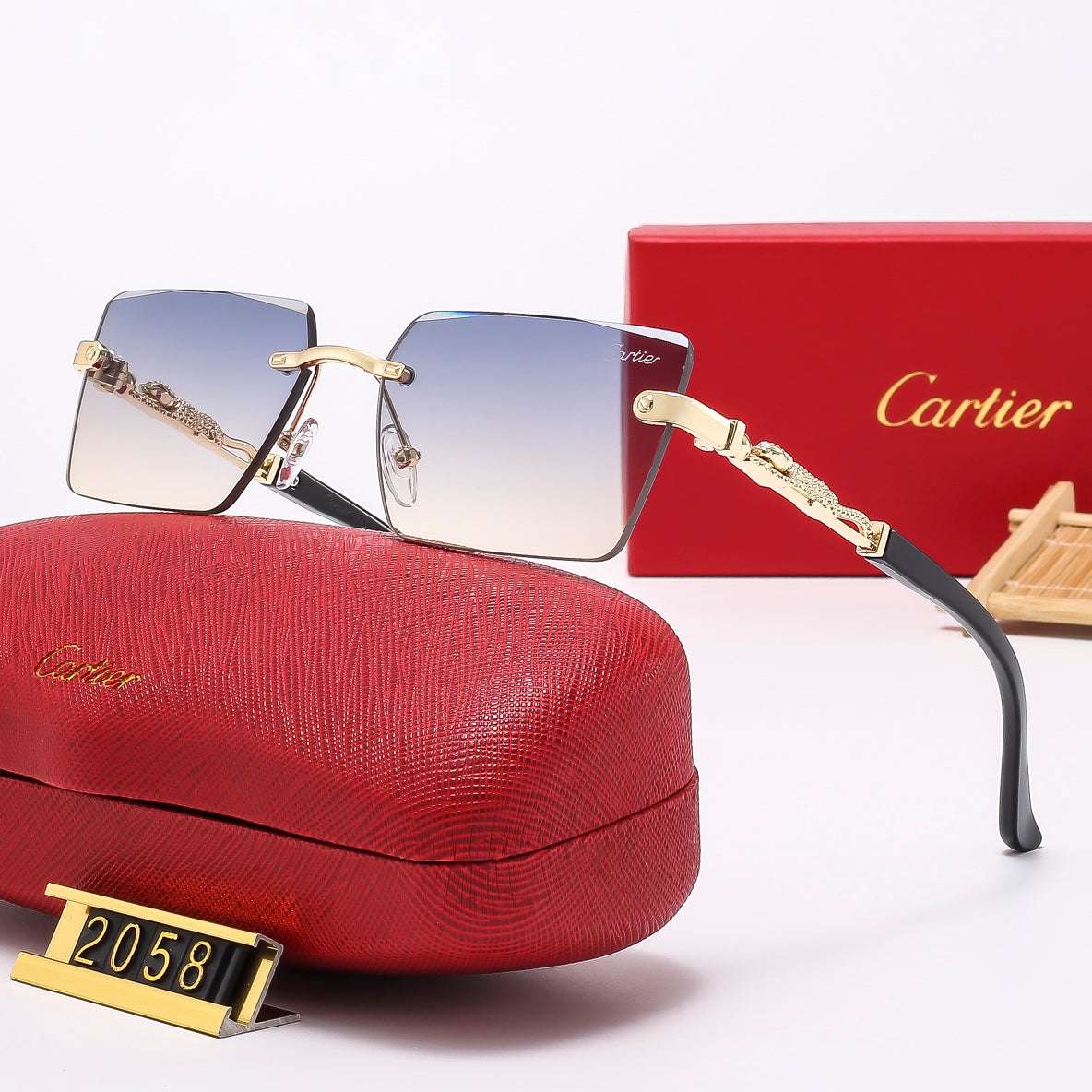 2026 5 colors fashion sunglasses 2058