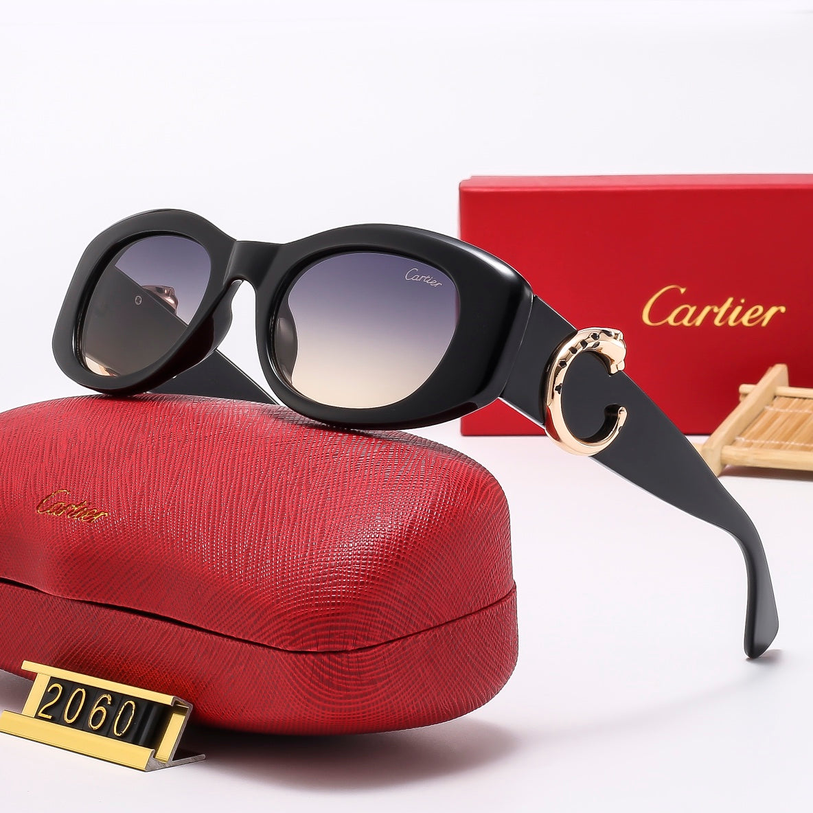 2026 5 colors fashion sunglasses 2060