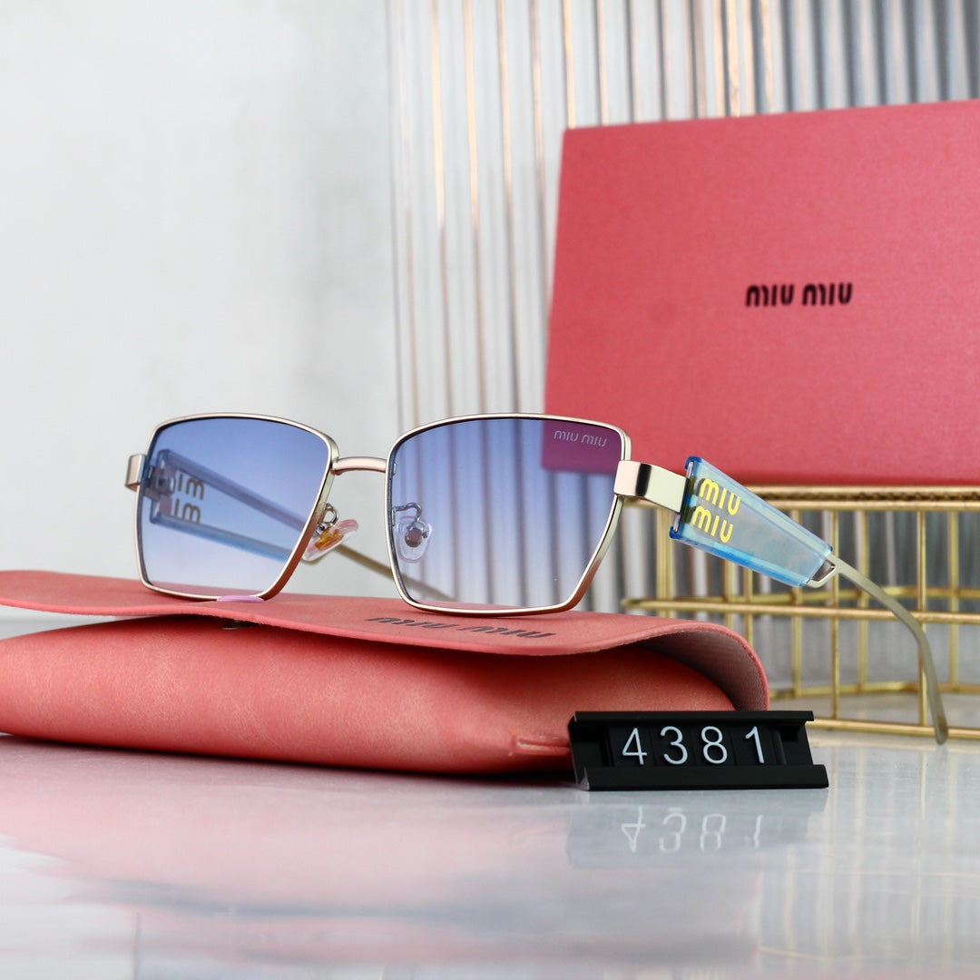 2026 Retro HD Wide-rim Rectangular Sunglasses
