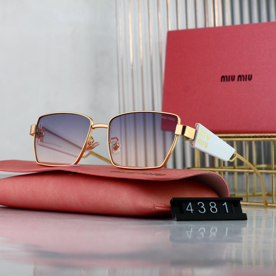 2026 Retro HD Wide-rim Rectangular Sunglasses