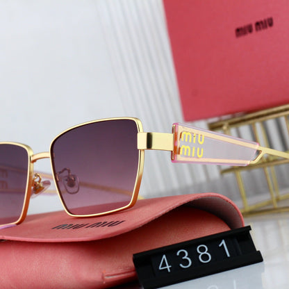 2026 Retro HD Wide-rim Rectangular Sunglasses