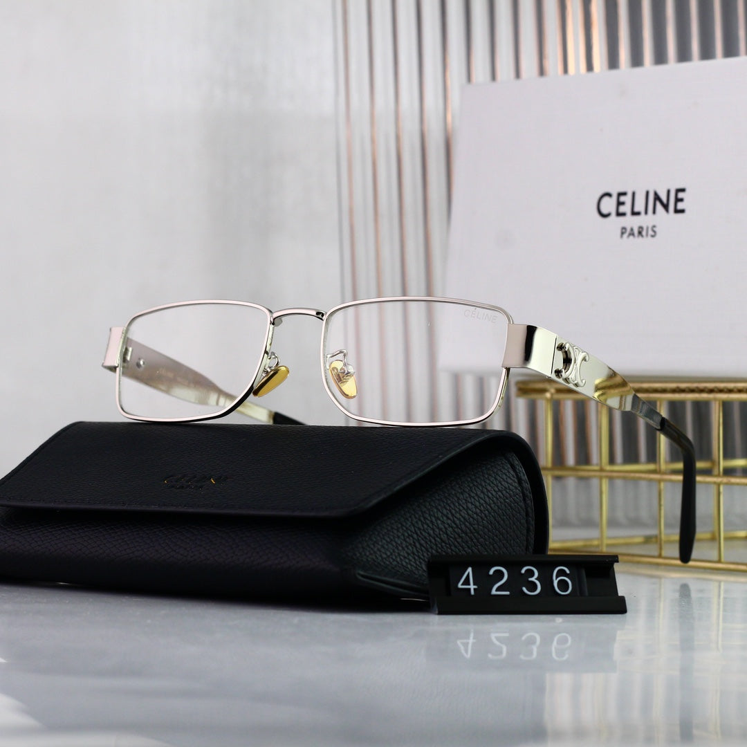 2026 Retro Square Metal Arc de Triomphe Sunglasses