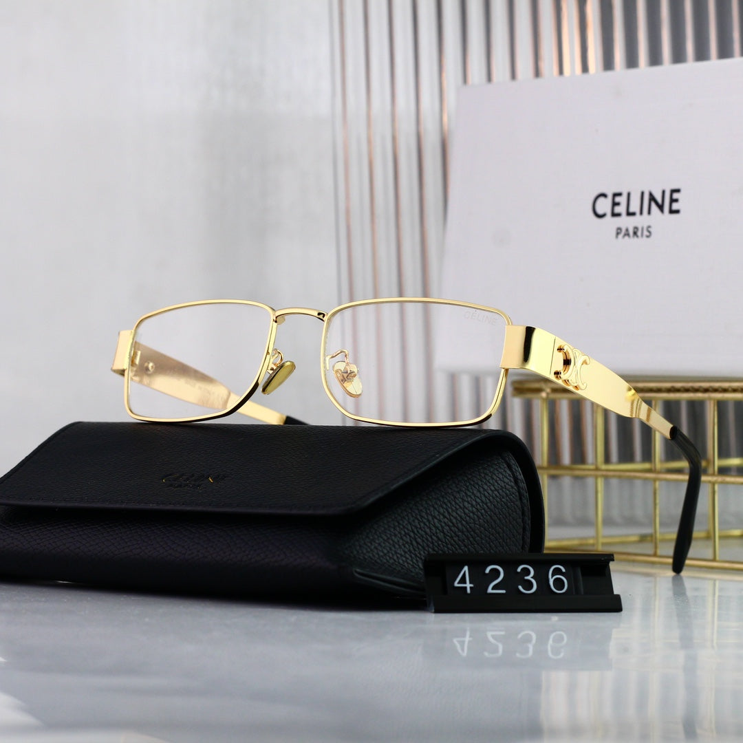 2026 Retro Square Metal Arc de Triomphe Sunglasses