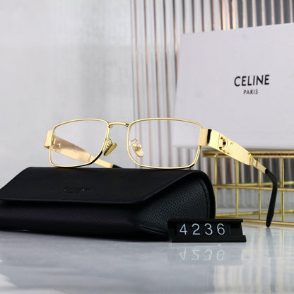 2026 Retro Square Metal Arc de Triomphe Sunglasses