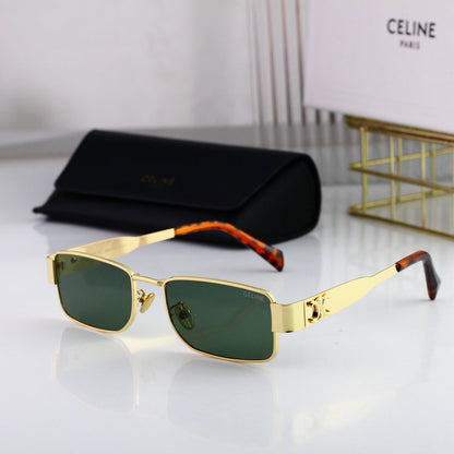 2026 Retro Square Metal Arc de Triomphe Sunglasses