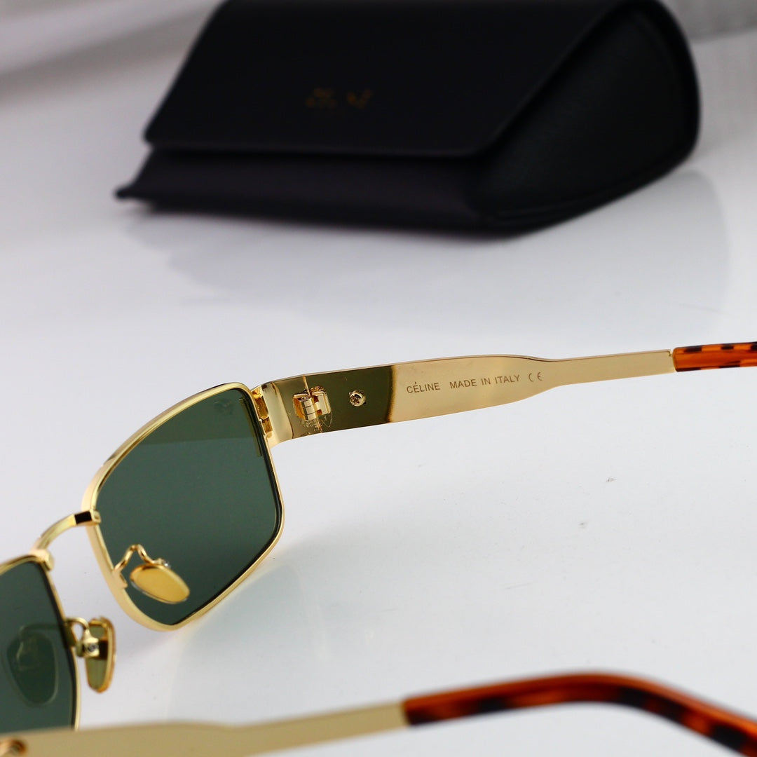 2026 Retro Square Metal Arc de Triomphe Sunglasses