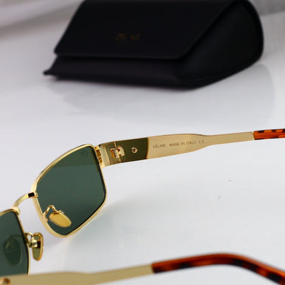 2026 Retro Square Metal Arc de Triomphe Sunglasses