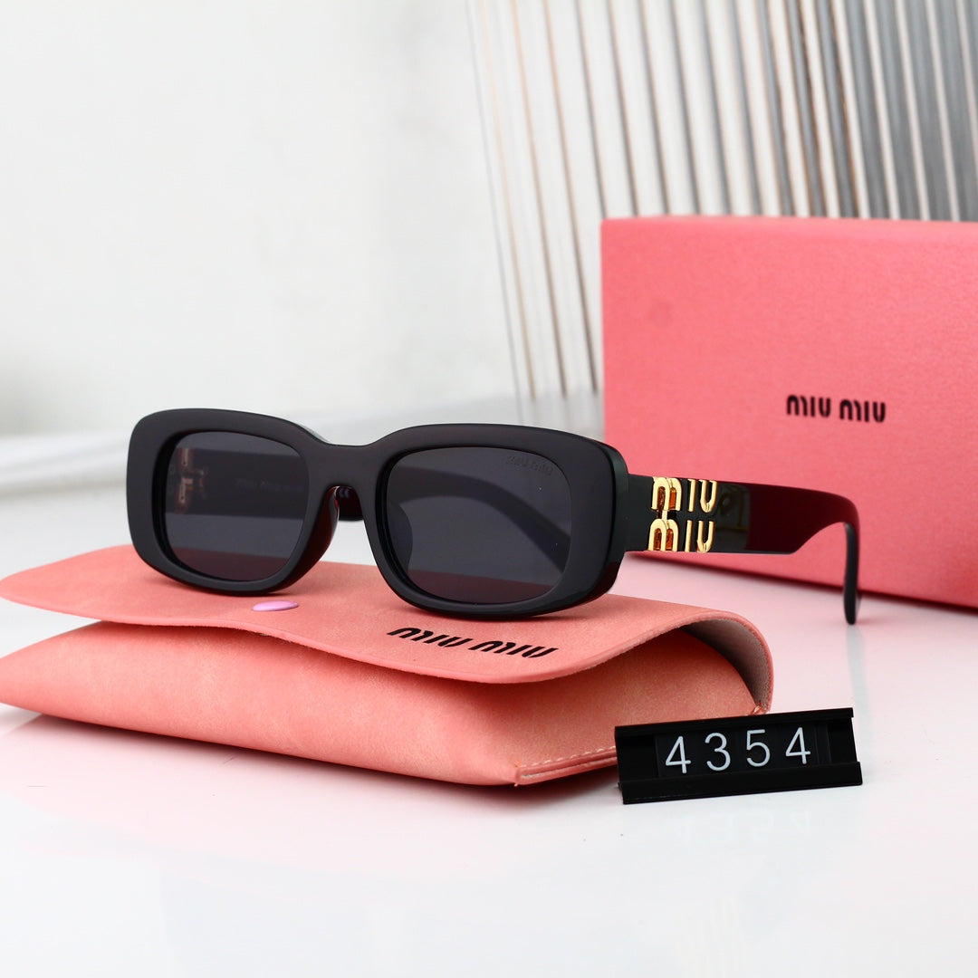 2026 Rectangular Metal Fashion Women's Sunglasses