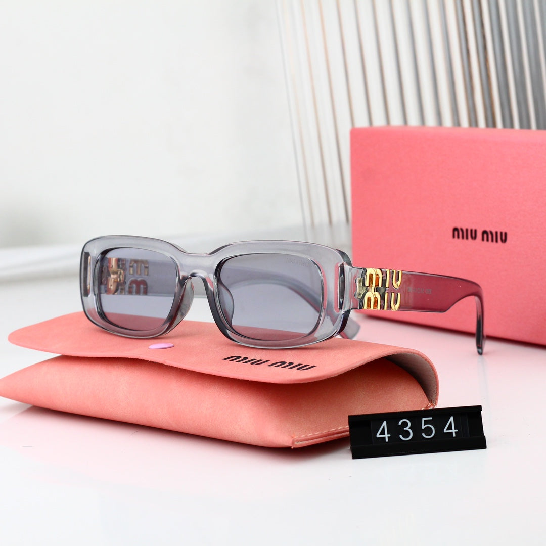 2026 Rectangular Metal Fashion Women's Sunglasses