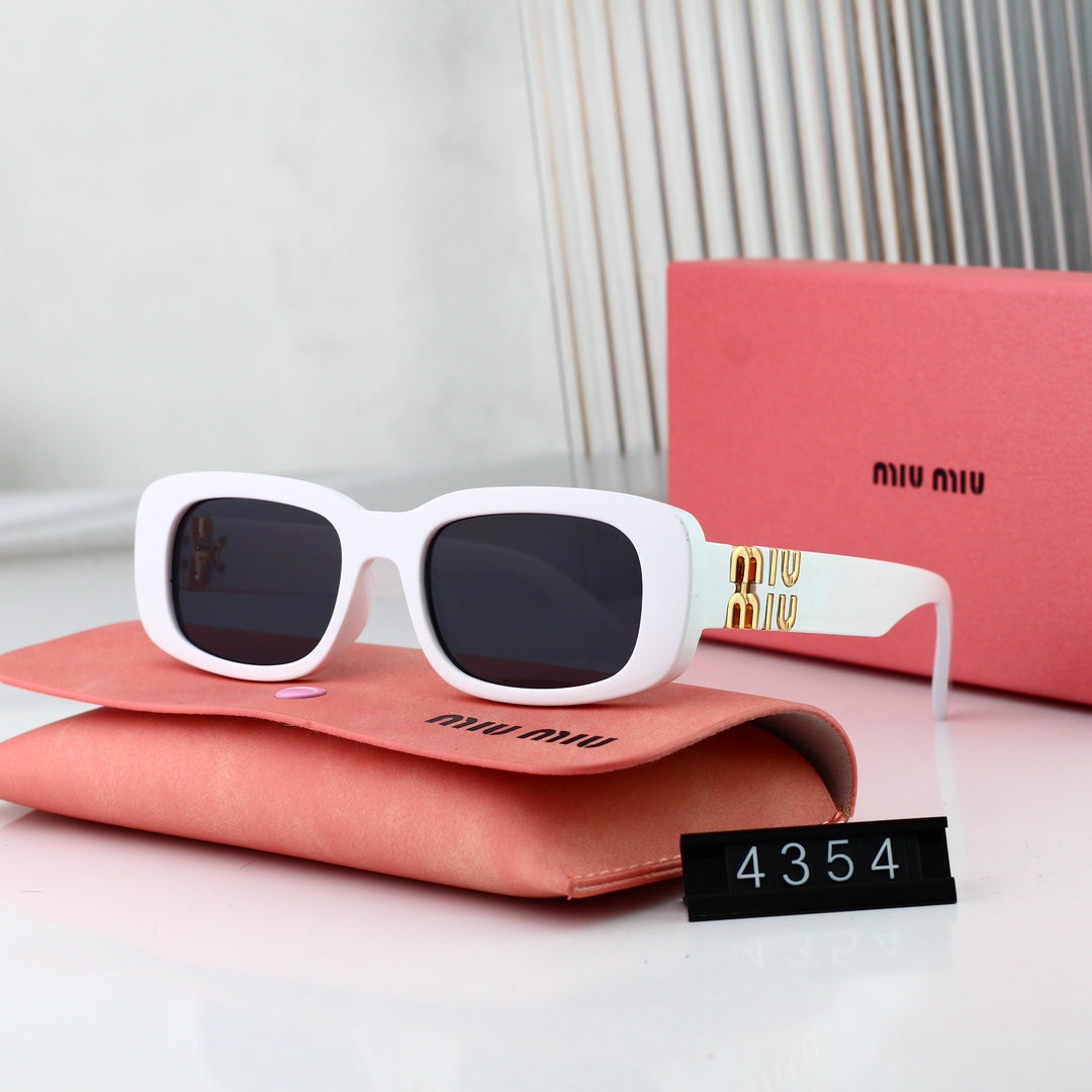 2026 Rectangular Metal Fashion Women's Sunglasses