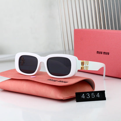 2026 Rectangular Metal Fashion Women's Sunglasses