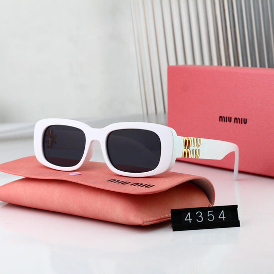 2026 Rectangular Metal Fashion Women's Sunglasses