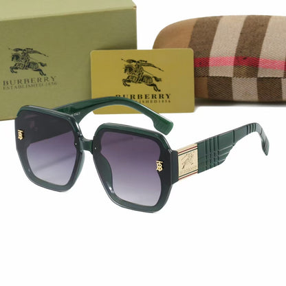 2026 Retro Checkered Square Sunglasses