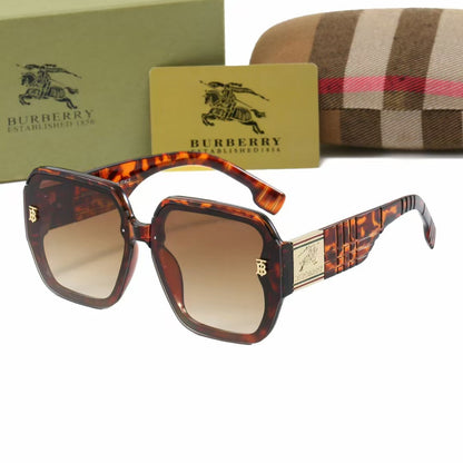 2026 Retro Checkered Square Sunglasses
