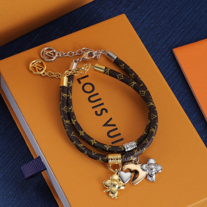 Couple Love Spliced Doll Bracelet