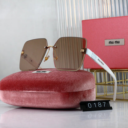 2026 Fashionable Frameless Women's Square Sunglasses