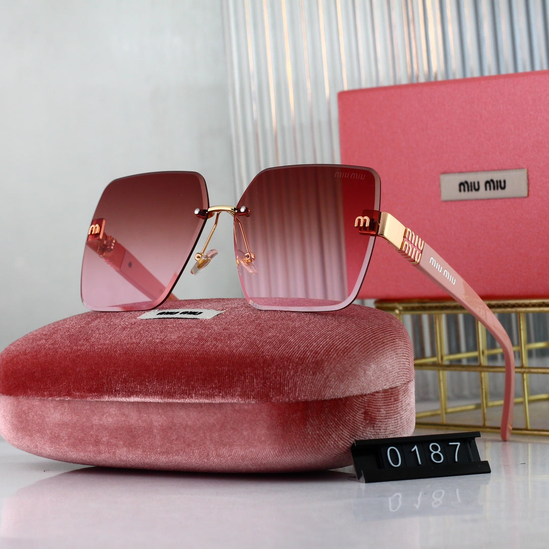 2026 Fashionable Frameless Women's Square Sunglasses