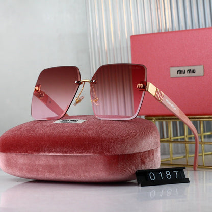 2026 Fashionable Frameless Women's Square Sunglasses