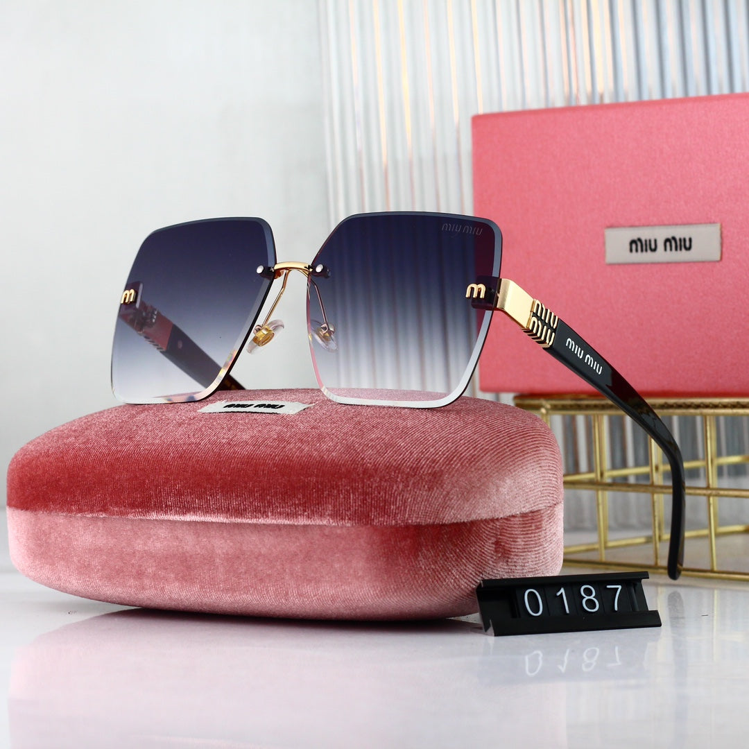 2026 Fashionable Frameless Women's Square Sunglasses