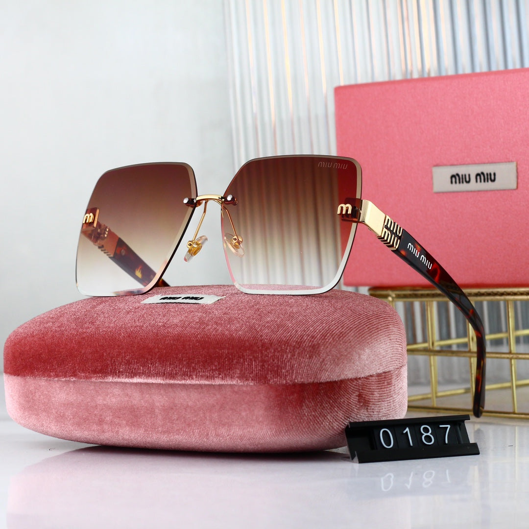 2026 Fashionable Frameless Women's Square Sunglasses