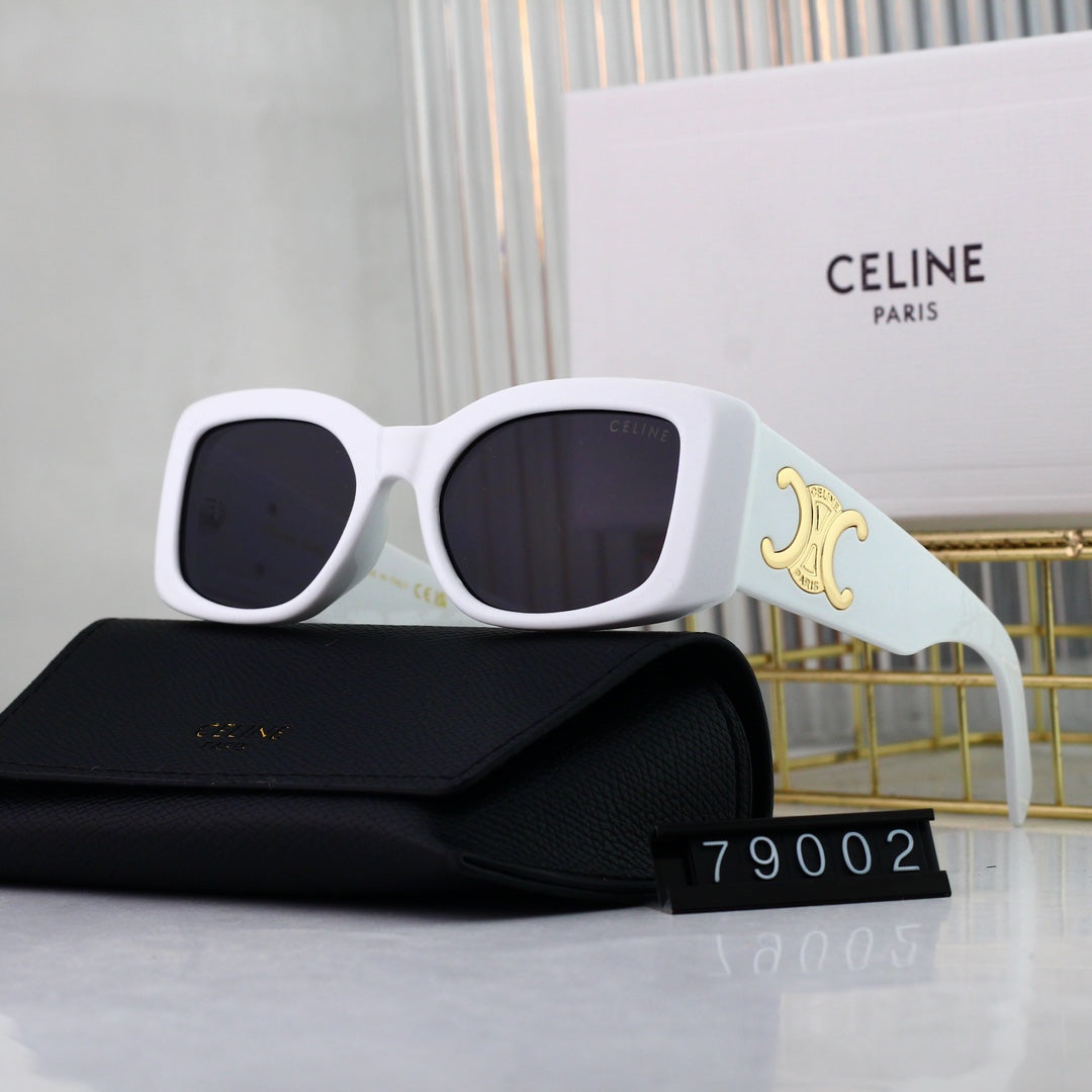 2026 Fashion Square Arc de Triomphe Metal Sunglasses