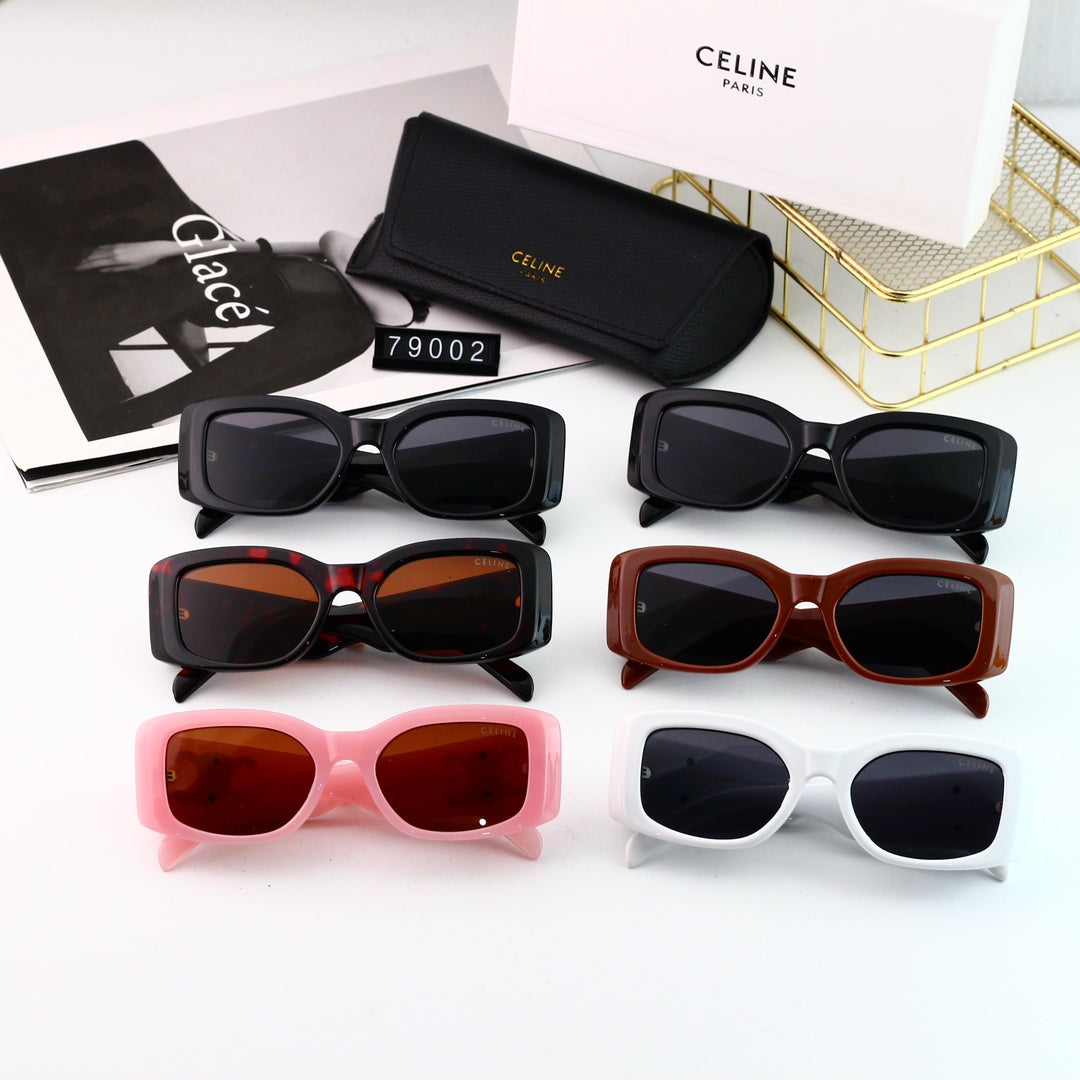 2026 Fashion Square Arc de Triomphe Metal Sunglasses