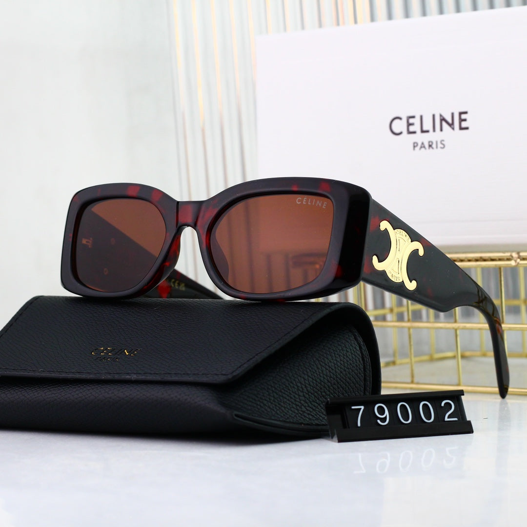 2026 Fashion Square Arc de Triomphe Metal Sunglasses