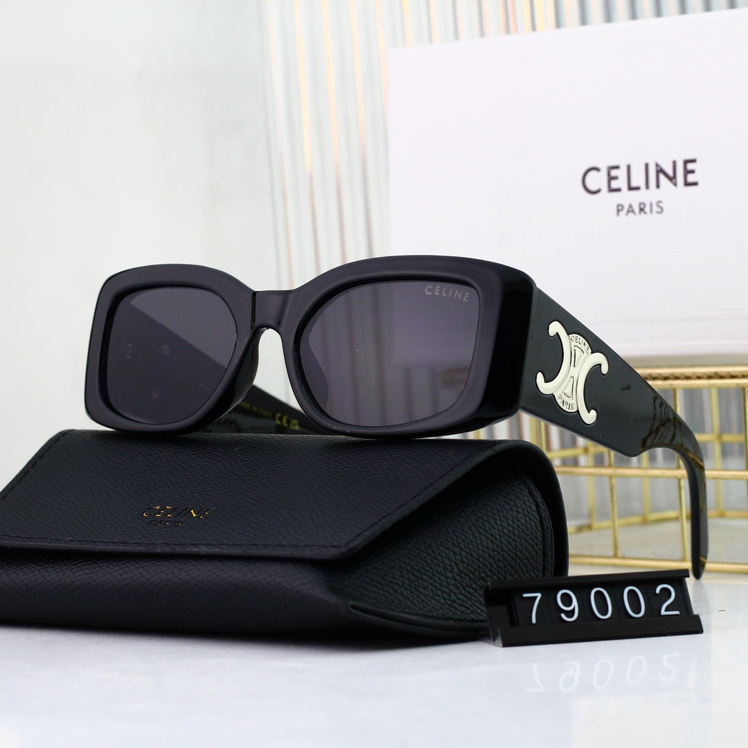2026 Fashion Square Arc de Triomphe Metal Sunglasses