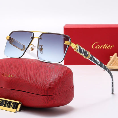 2026 Square stylish frameless sunglasses 2105