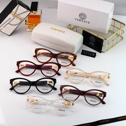 2026 Retro Cat-Eye Metal Frame Glasses