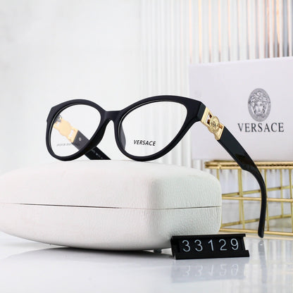 2026 Retro Cat-Eye Metal Frame Glasses