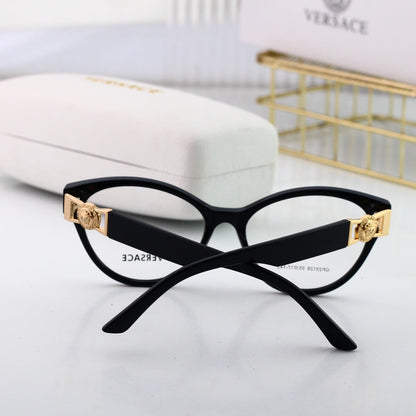 2026 Retro Cat-Eye Metal Frame Glasses