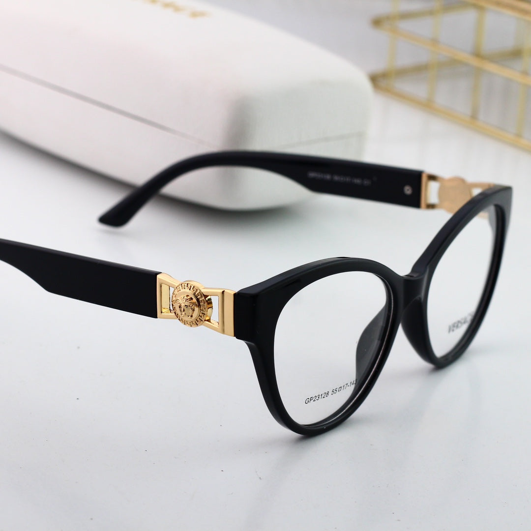 2026 Retro Cat-Eye Metal Frame Glasses